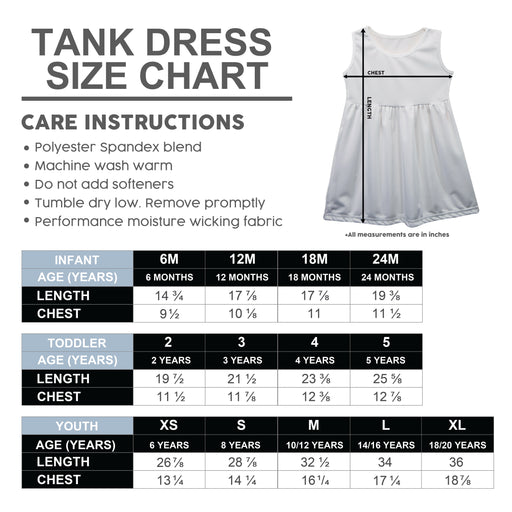 NHRA Officially Licensed by Vive La Fete Repeat Print White Tank Dress - Vive La Fête - Online Apparel Store