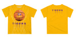 LSU Tigers Dripping Basketball Purple T-Shirt by Vive La Fete - Vive La Fête - Online Apparel Store