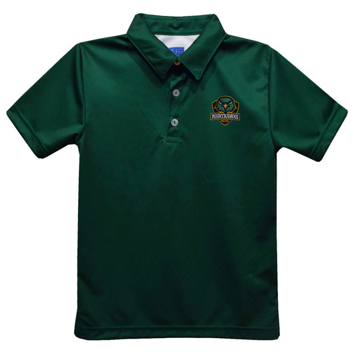 Northern Virginia NightHawks NOVA Embroidered Hunter Green Short Sleeve Polo Box Shirt