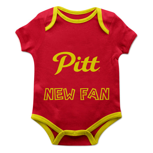 Pittsburgh State Gorillas Vive La Fete Infant Game Day Crimson Short Sleeve Onesie New Fan Logo and Mascot Bodysuit