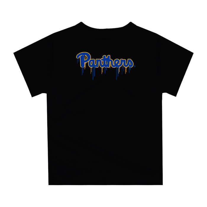 Pittsburgh Panthers UP Original Dripping Soccer Gold T-Shirt by Vive La Fete - Vive La Fête - Online Apparel Store