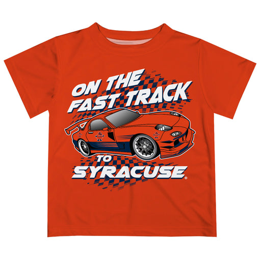 Syracuse Orange Vive La Fete Fast Track Boys Game Day Orange Short Sleeve Tee