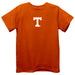 Tennessee Vols Embroidered Orange knit Short Sleeve Boys Tee Shirt