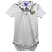Tennessee Tech Golden Eagles TTU Embroidered White Solid Knit Polo Onesie