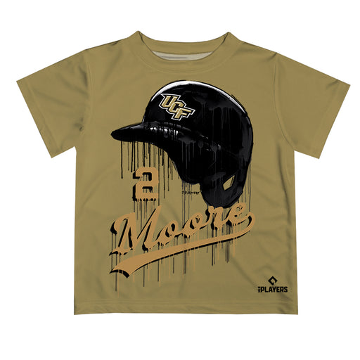 MLB Players Association Dylan Moore UCF Knights MLBPA Officially Licensed by Vive La Fete Dripping T-Shirt