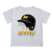 Missouri Tigers MU Original Dripping Baseball Helmet White T-Shirt by Vive La Fete