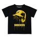 Wichita State Shockers WSU Original Dripping Baseball Hat Black T-Shirt by Vive La Fete