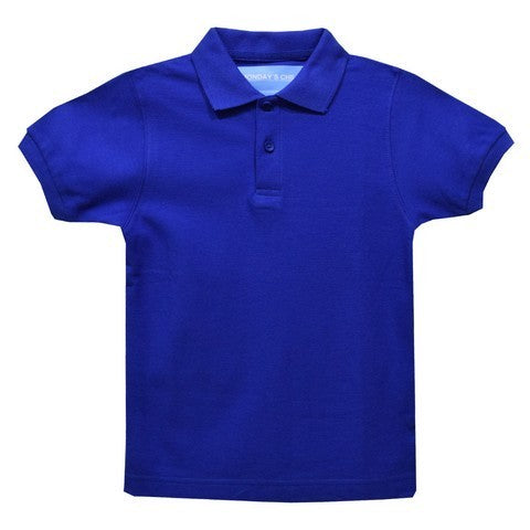 Royal Solid Short Sleeve Polo Box Shirt