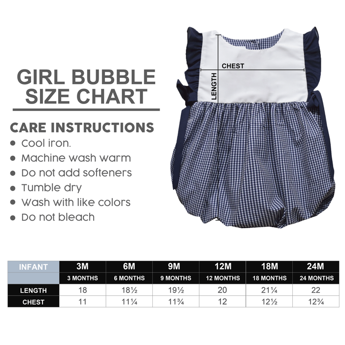 Real Madrid Vive La Fete Gingham Bubble Dress - Royal - Vive La Fête - Online Apparel Store