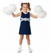 Navy and White Sleeveless Cheerleader A Line Dress - Vive La Fête - Online Apparel Store