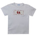 Georgia Smocked Knit White Short Sleeve Boys Tee Shirt