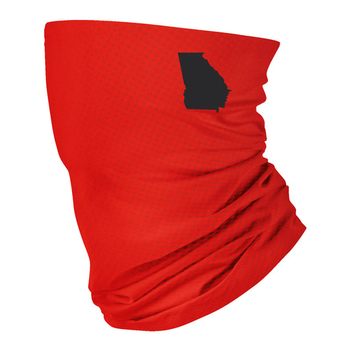Georgia Solid Red Neck Gaiter