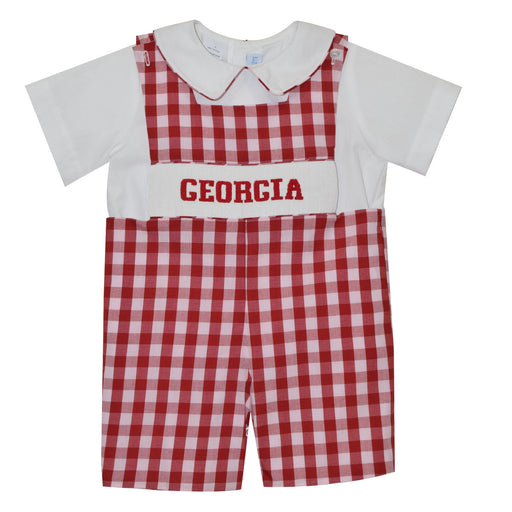 Georgia Smocked Jon Jon and Short Sleeve Shirt