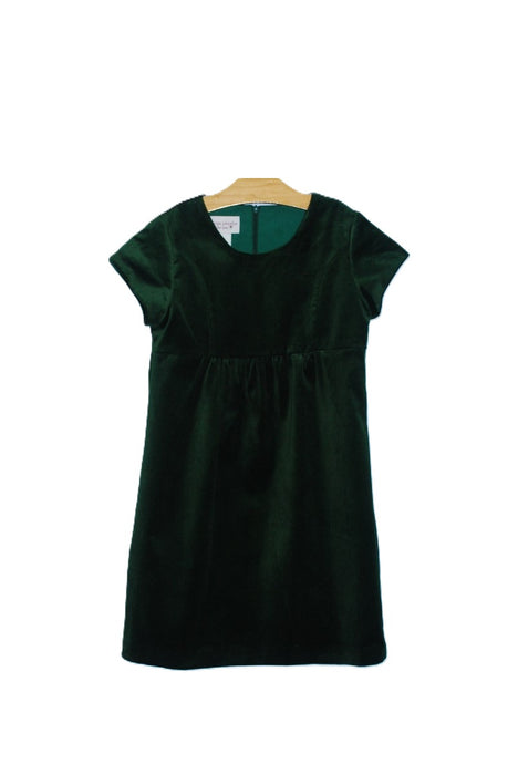 Fjs Forest Green Velvet Dress