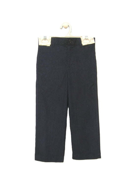 Black Corduroy Structured Pants