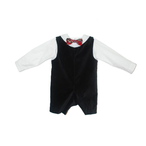 WS Black Velvet Boys Shortall - Vive La Fête - Online Apparel Store