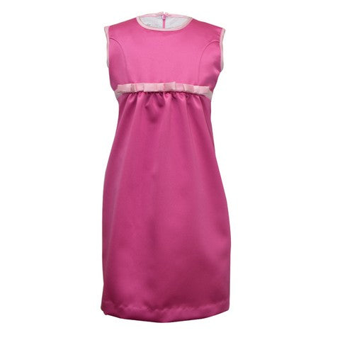 pink satin shift dress Fjs Pink Satin Shift Dress 7 - Simi - High Quality Apparels