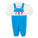 Smocked Skull Bones Boys Overall - Vive La Fête - Online Apparel Store