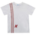 White Tee w Red Monogram