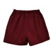 Burgundy pull on short