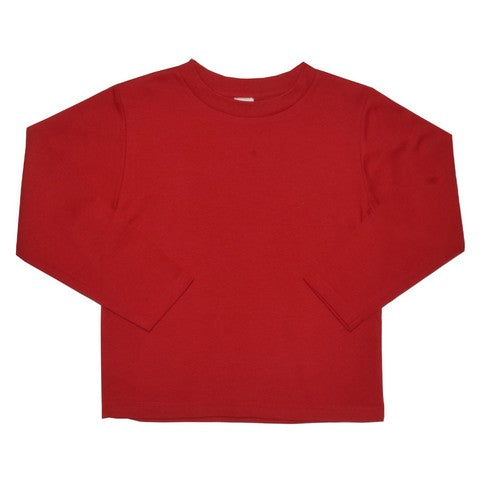 Red Knit Boys Tee Shirt