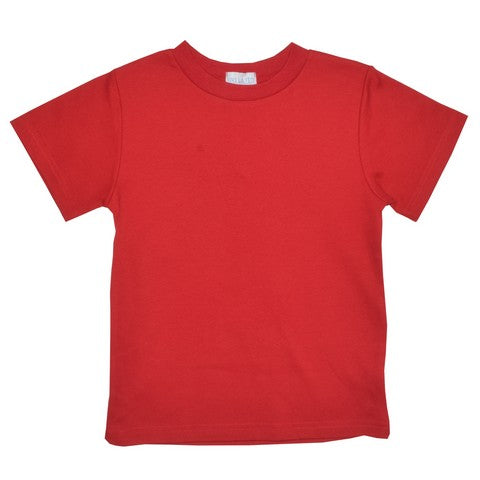 Red Knit Boys Tee Shirt