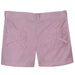 Pink Stripe Girls Short With Pockets