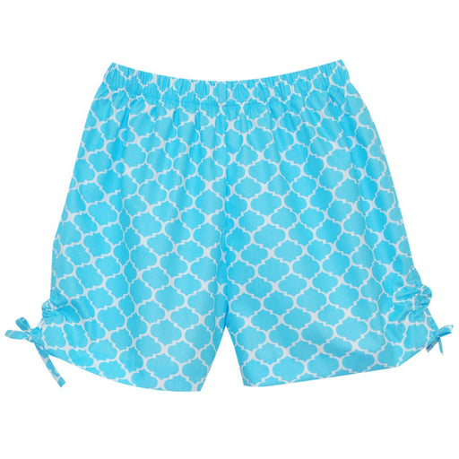 Aqua Print Girls Short