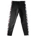 Animal Print Stripe Black Leggings