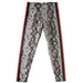 Animal Print Colors Stripe Gray Leggings