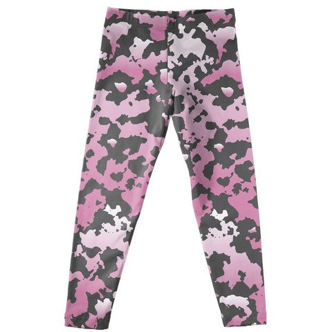 Camo Print Pink Leggings