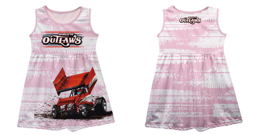 WOO Officially Licensed by Vive La Fete Tracks Pink Tank Dress - Vive La Fête - Online Apparel Store