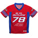 WOO Officially Licensed by Vive La Fete Nitro Power 51 Red & Royal Men Football Jersey - Vive La Fête - Online Apparel Store