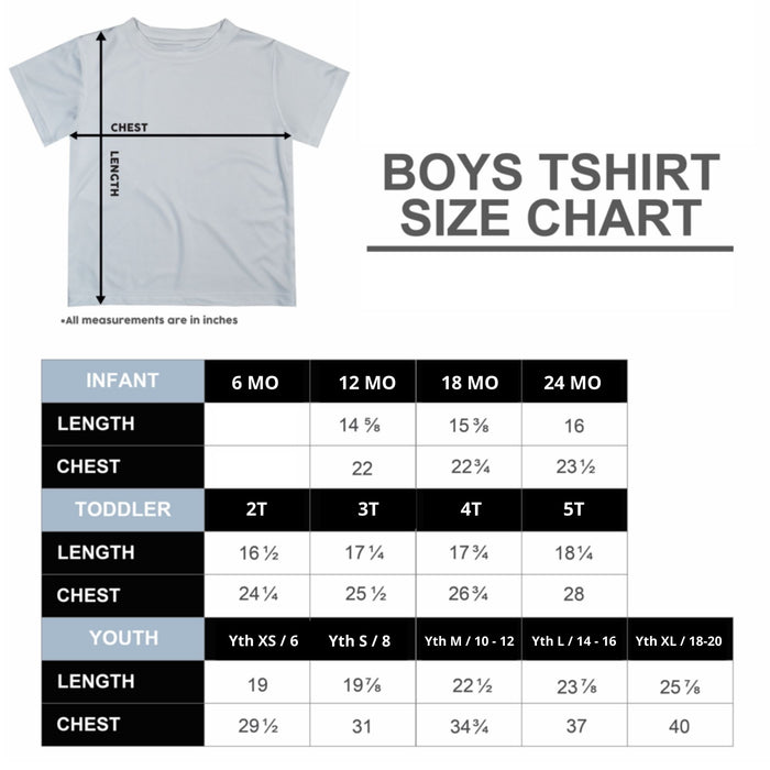 Providence Friars  Vive La Fete Monster Truck Boys Game Day Gray Short Sleeve Tee - Vive La Fête - Online Apparel Store