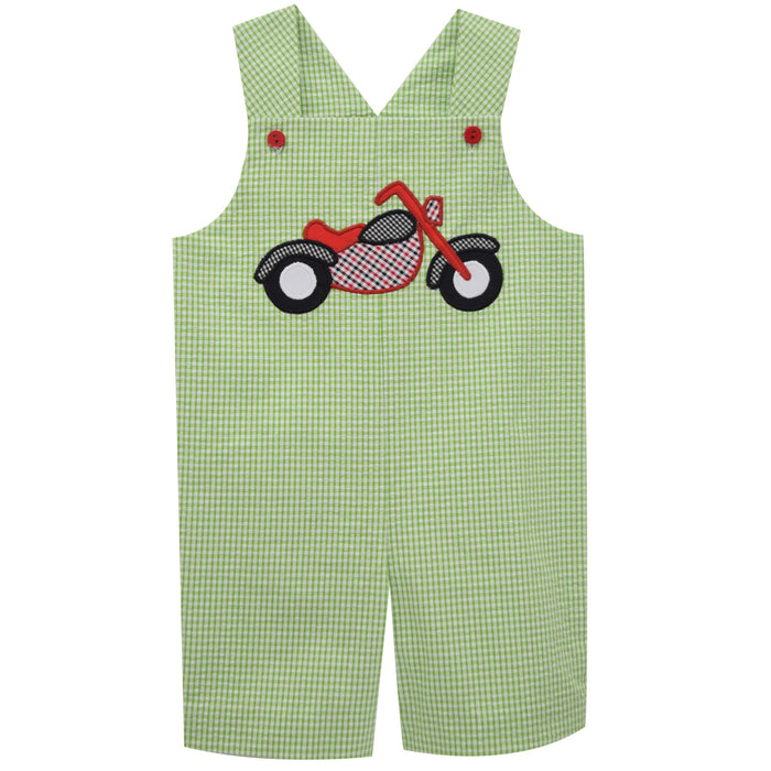 Motorcycle  Applique Shortall - Vive La Fête - Online Apparel Store