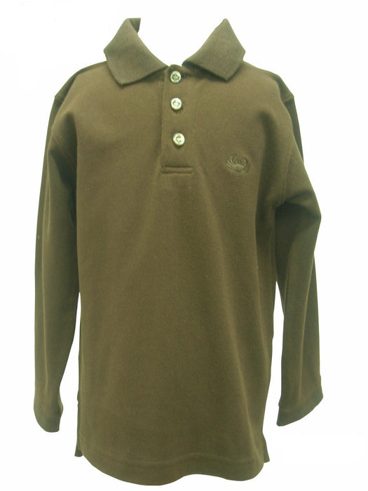 Brown Long Sleeve Shirt