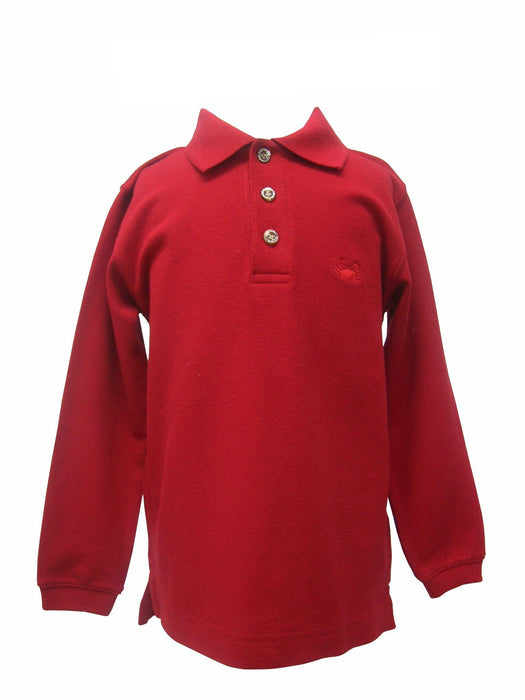 Red, Long Sleeve Shirt