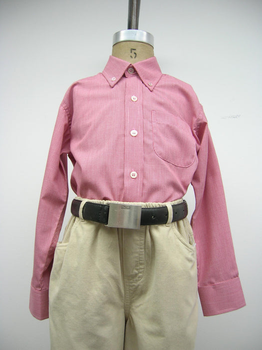 Red Micro Ck, Shirt (ls)