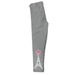 Eiffel Tower With Bow Gray Leggins