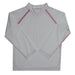 White Long Sleeve Rash Guard