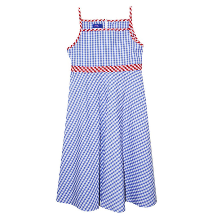 Royal Check Circle Dress