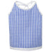 Royal Check Halter Blouse