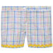 Blue and Pink Plaid Girls Short