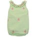 Sailing Embroidery Girls Ruffle Bubble