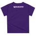 Abilene Christian University Wildcats ACU Vive La Fete Excavator Boys Game Day Purple Short Sleeve Tee - Vive La Fête - Online Apparel Store