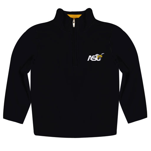 Alabama State Hornets Vive La Fete Game Day Solid Gold Quarter Zip Pullover Sleeves