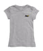 Alabama State Hornets Hand Sketched Vive La Fete Impressions Artwork Grey Girls Cotton Short Sleeve Tee