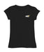 Alabama State Hornets Hand Sketched Vive La Fete Impressions Artwork Black Girls Cotton Short Sleeve Tee