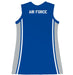 US Airforce Falcons Sleeveless Cheerleader A Line Dress Royal - Vive La Fête - Online Apparel Store