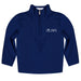 University of Arkansas at Fort Smith Lions Vive La Fete Game Day Solid Navy Quarter Zip Pullover Sleeves